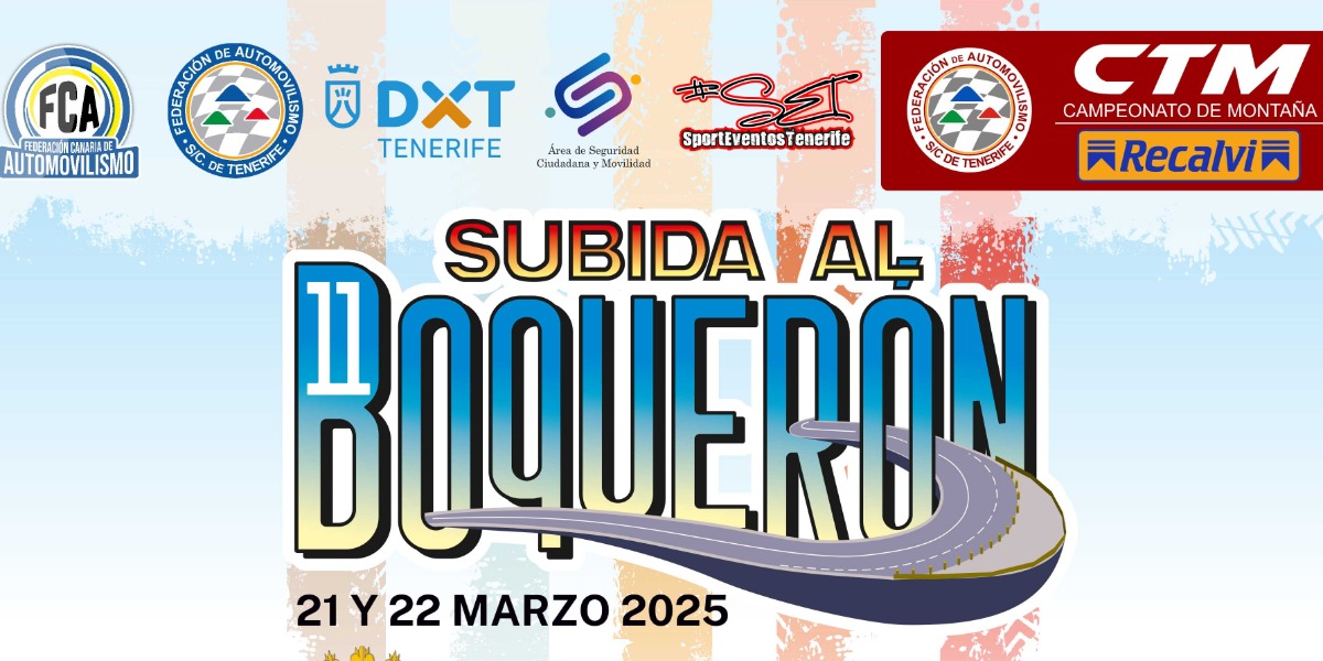 Cierre de inscripciones y presentación de la 11ª Subida al Boquerón la próxima semana