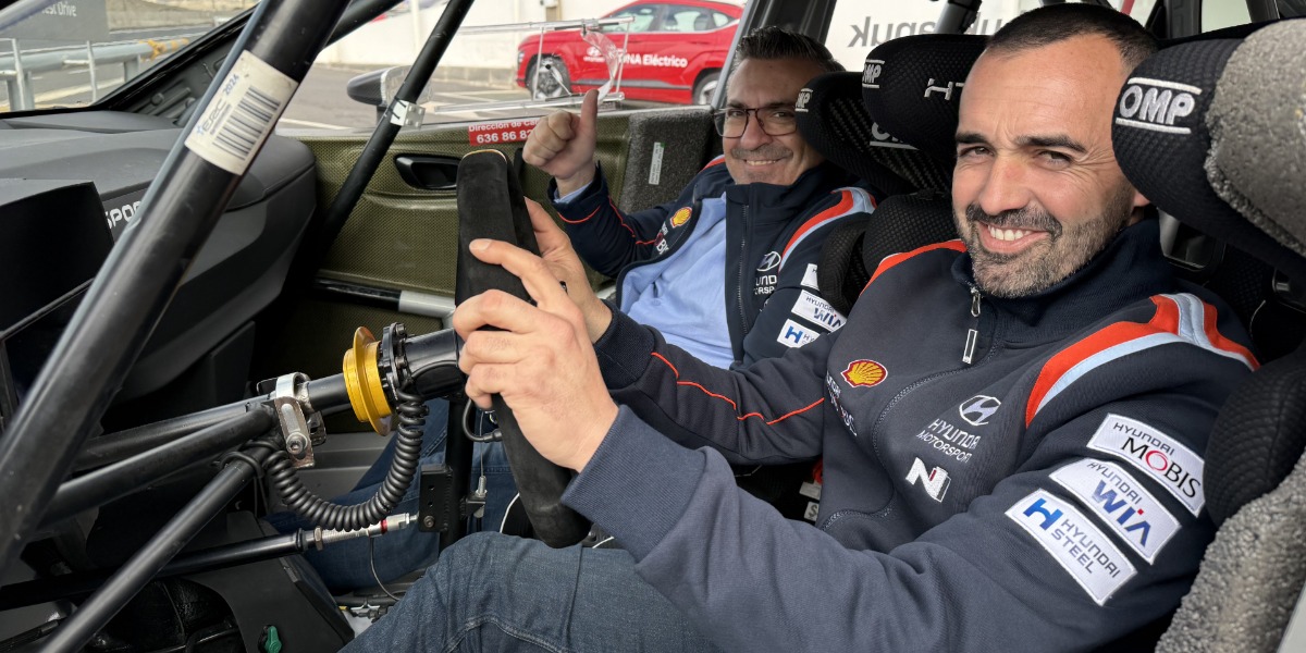 Fernando Cruz, nuevo piloto de Hyundai Canarias Motorsport