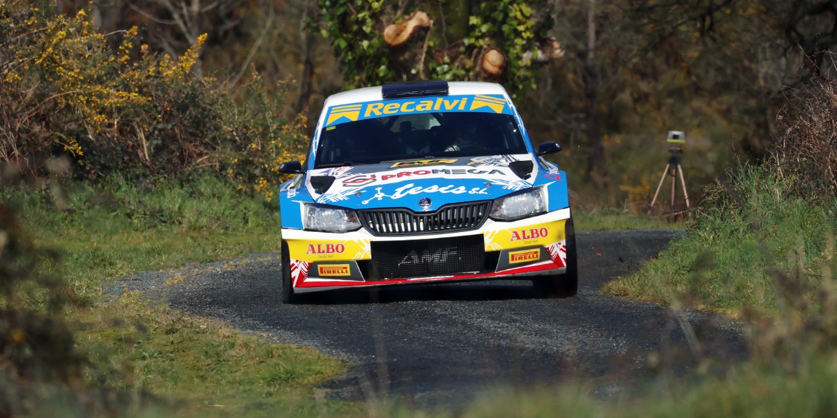 Alberto Meira consigue acabar en la segunda plaza de la general del Rallye Do Cocido