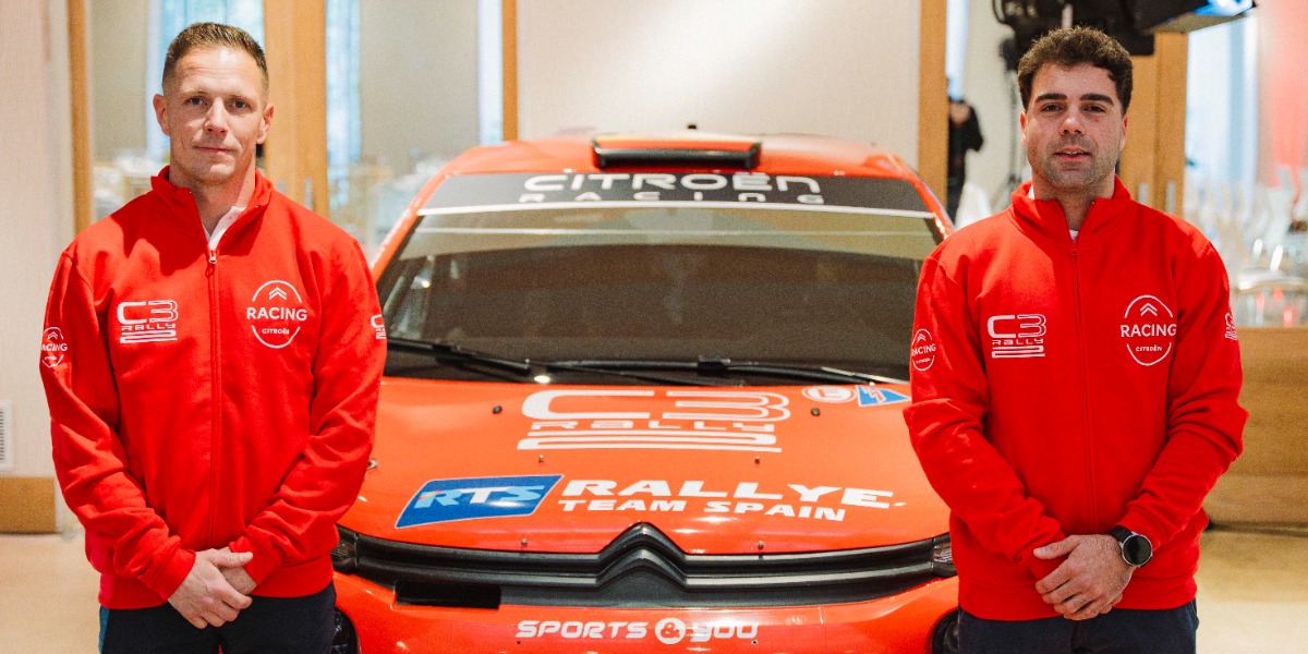 Dani Sosa estará con Citroën en el Supercampeonato de España de Rallies 2025