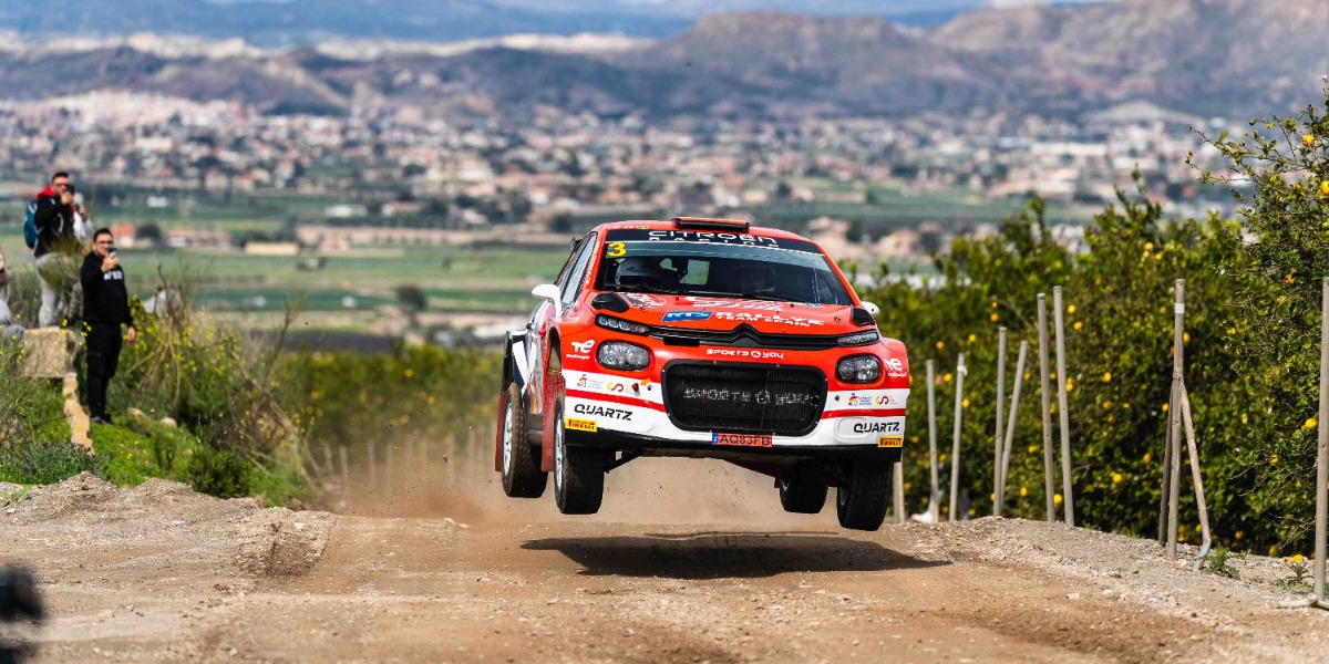 Unai de la Dehesa y Daniel Sosa completan el Rallye Tierras Altas de Lorca