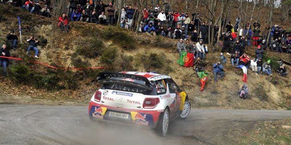 Sebastien Loeb primero tras el día 3 del Rally de Montecarlo WRC 2012