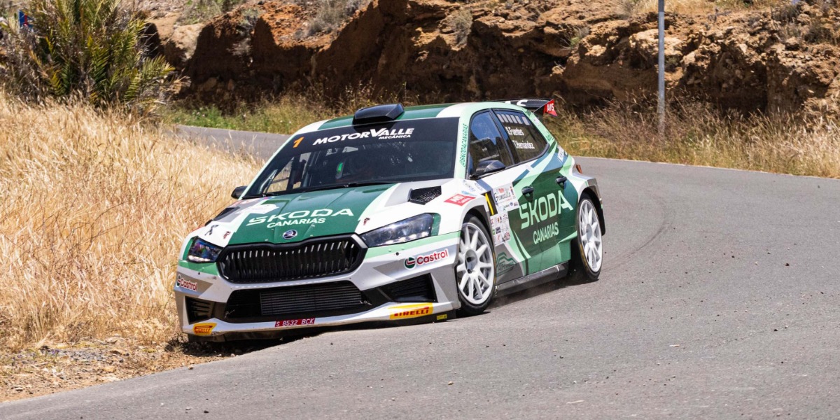 Sergio Fuentes y Teco Hernández ganan con Skoda el Rally Villa de Granadilla