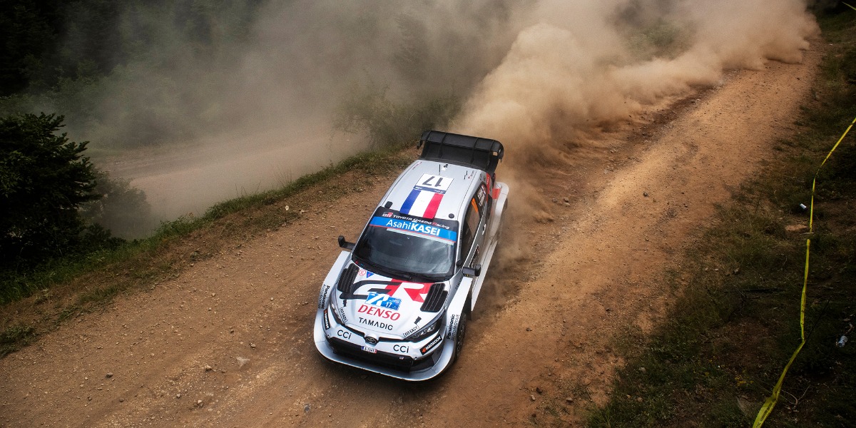 Sébastien Ogier en el Rallye Acrópolis 2025