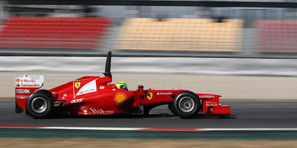 Ferrari sigue con sus pruebas aerodinámicas