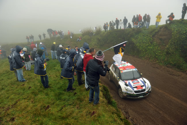 Mikkelsen, ganador del Sata Rally Azores IRC 2012