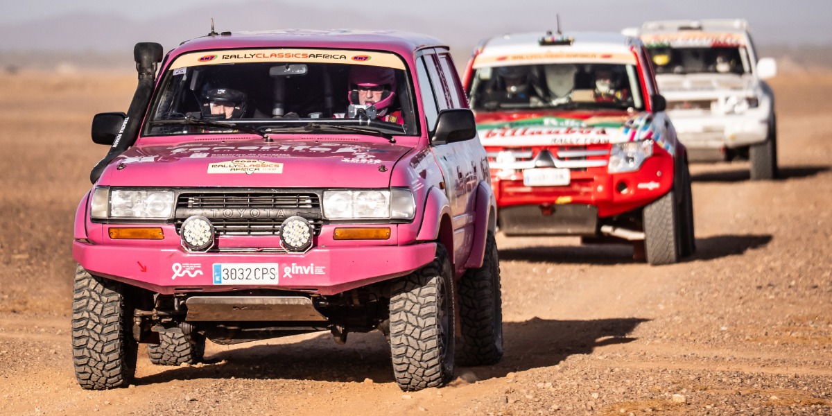 Rafa Lesmes y Tabatha Romon entran en el Top 5 del RallyClassics África 2025