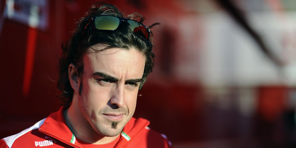 Fernando Alonso en los últimos test realizados en Montmeló
