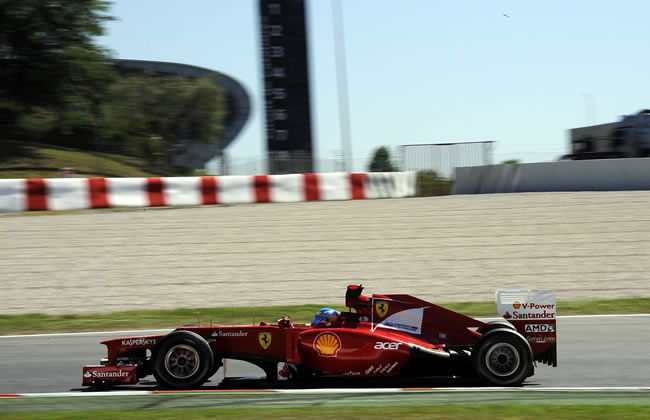 Fernando Alonso saldrá desde el tercer puesto en la salida de mañana
