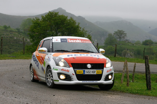 Santi Cañizares en el Rallye de Cantabria 2012