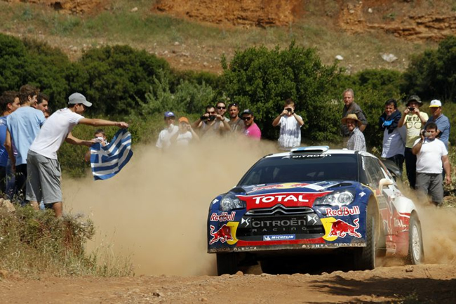 Loeb gana por tercera vez el Rally Acropolis 2012