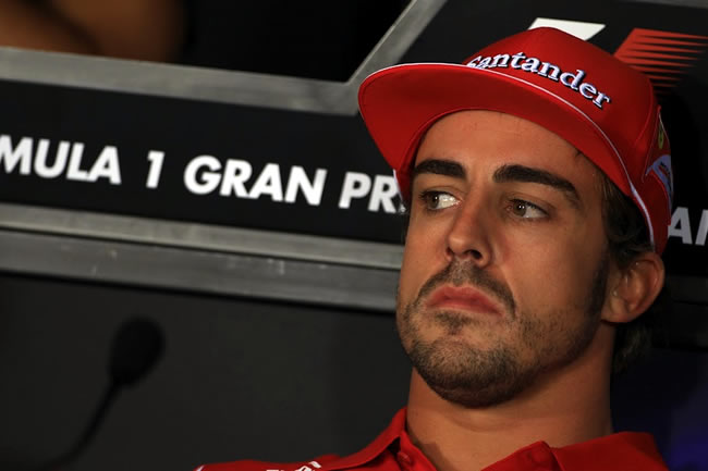 Fernando Alonso saldrá décimo tras sufrir un problema técnico en el Ferrari