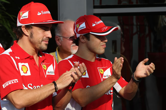 Ferrari completó en el día de hoy una gran actuación