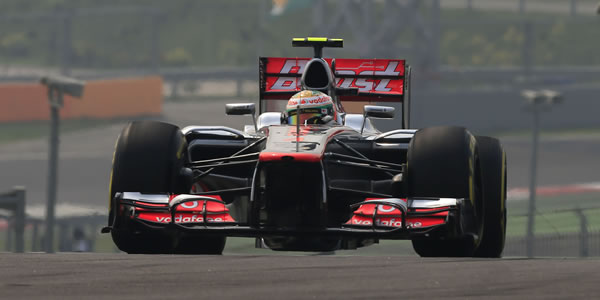 Lewis Hamilton saldrá desde la tercera posición