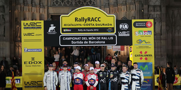 WRC 2012: Barcelona se viste de rally