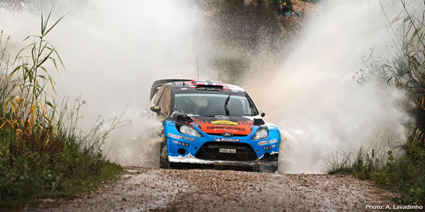 Mads Ostberg lidera el RallyRACC Catalunya WRC 2012