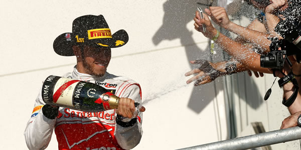 Lewis Hamilton gana el Gran Premio de EEUU 2012