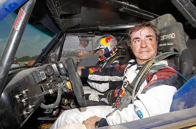 Carlos Sainz no ha tenido suerte en este Dakar