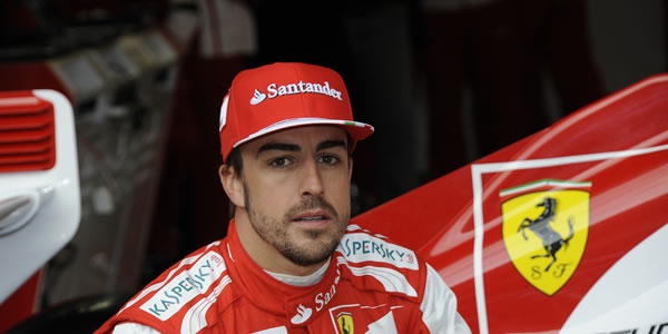 Fernando Alonso en los Tests de Montmeló