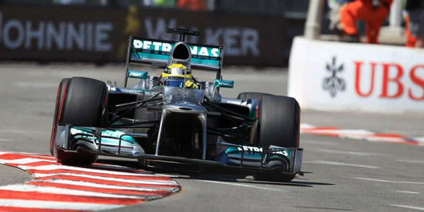 Rosberg se hace con la pole en Mónaco