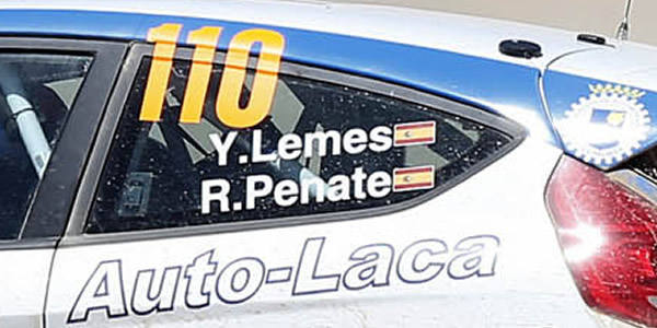 Yeray Lemes y Rogelio Peñate - Foto: McKlein ? FIA Junior WRC