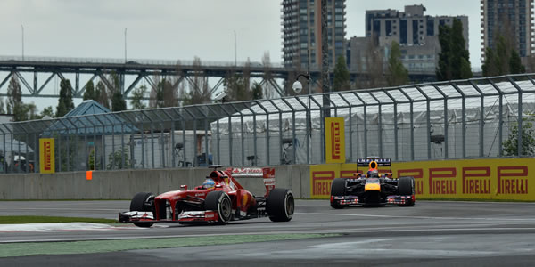 Fernando Alonso termina segundo en el Gran Premio de Canadá