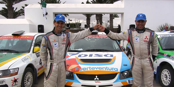 Gustavo Sosa y Rogelio Peñate, victoria en el Rallye de Tierra Isla de Los Volcanes