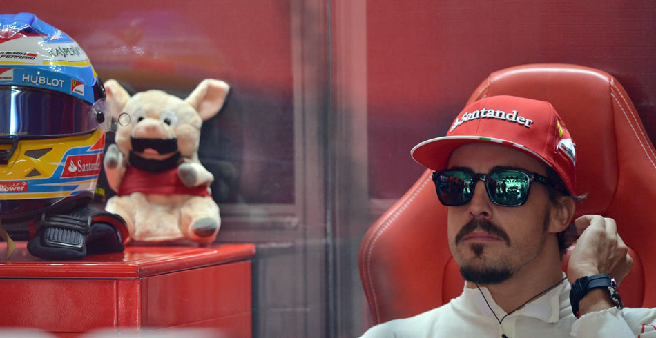 Fernando Alonso terminó en cuarta posición después de empezar en la octava