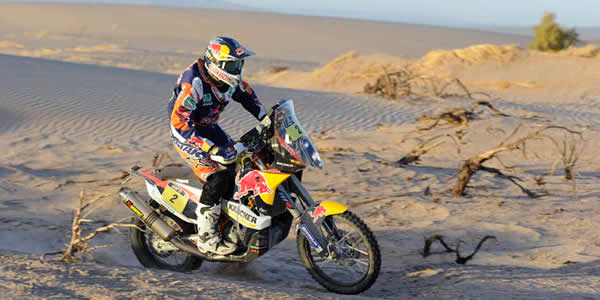 Marc Coma toma el mando del Dakar