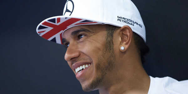 Lewis Hamilton fue el más rápido en su país natal