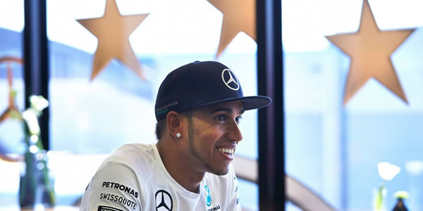 Hamilton marcó el mejor tiempo en el GP de Alemania