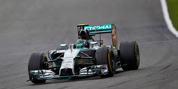Nico Rosberg logra la pole en el Gran Premio de Bélgica 2014