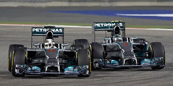 Los dos pilotos de Mercedes pelearán por el Mundial de Pilotos