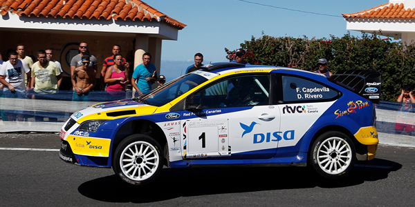Despedida de Copi en el Rallye de  Lanzarote