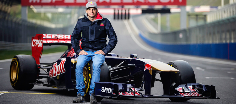 Carlos Sainz, a la Formula Uno 