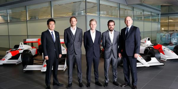 Alonso y Button, pilotos McLaren para el 2015