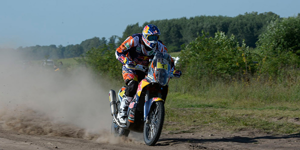 Dominio español en motos en el Dakar 2015