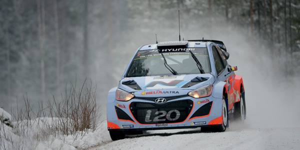 El Rally de Suecia, la segunda y con mucho hielo