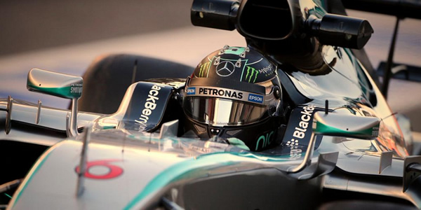 Nico Rosberg asusta