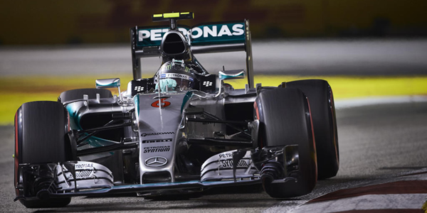 Mercedes, en su linea habitual, Rosberg pole