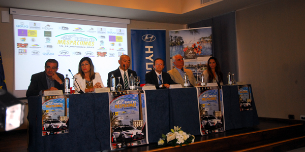 Presentado el 42º Rallye de Maspalomas