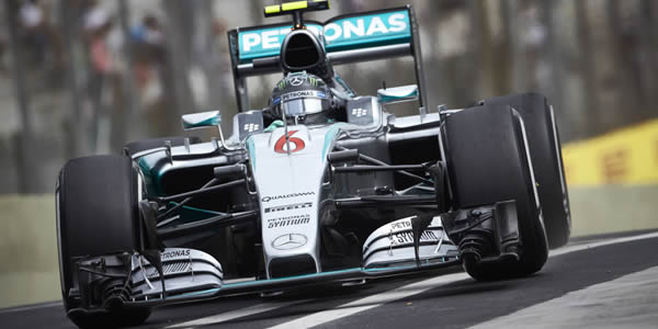  Rosberg gana en Brasil y logra el subcampeonato