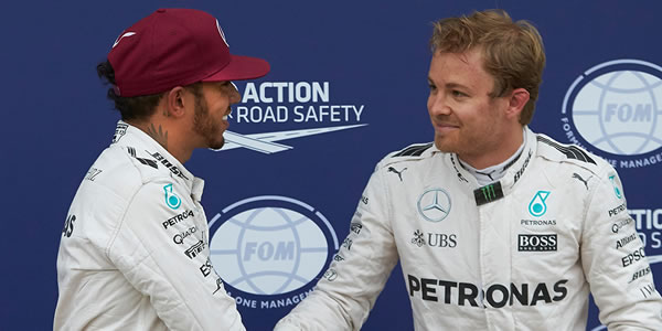 Rosberg se aleja de Hamilton en el Campeonato