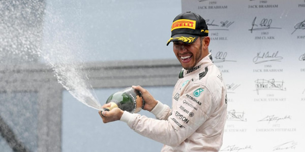 GP Austria: Hamilton gana en el duelo con Rosberg