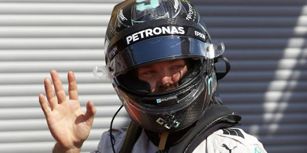 Rosberg acaba primero en Bélgica