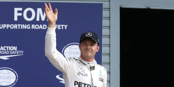 Nico Rosberg vencedor en el GP de Italia