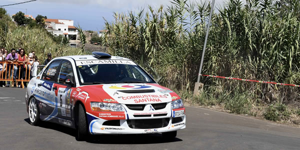 Victoria de Domingo Ramos en el Rallye de Teror