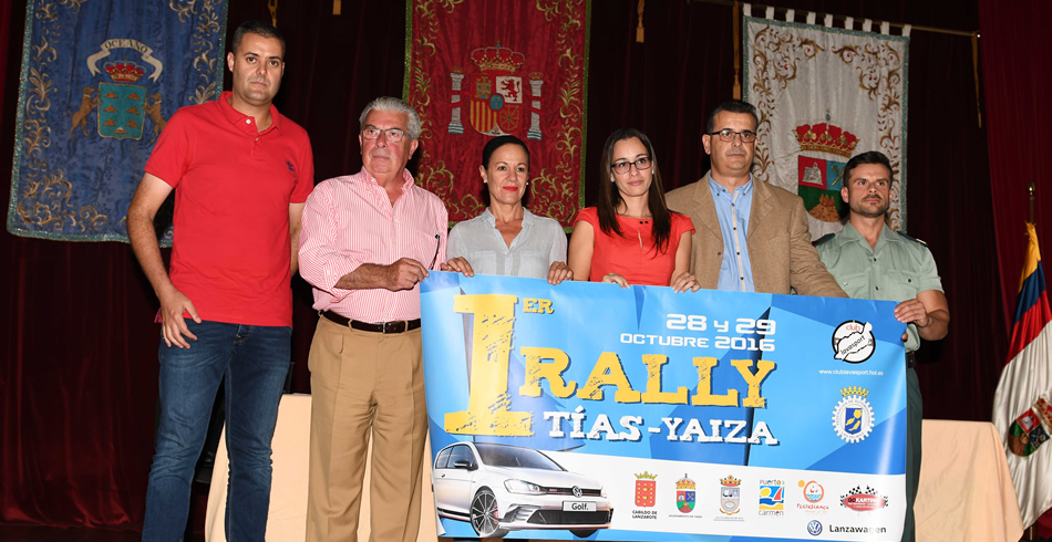 Presentado el I Rallye Tías ? Yaiza 