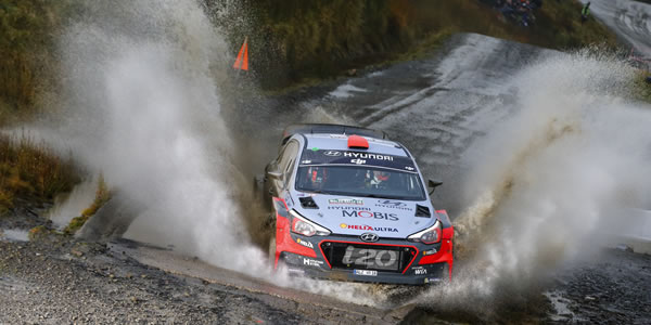 Dani Sordo termina sexto en el Rally de Gales WRC