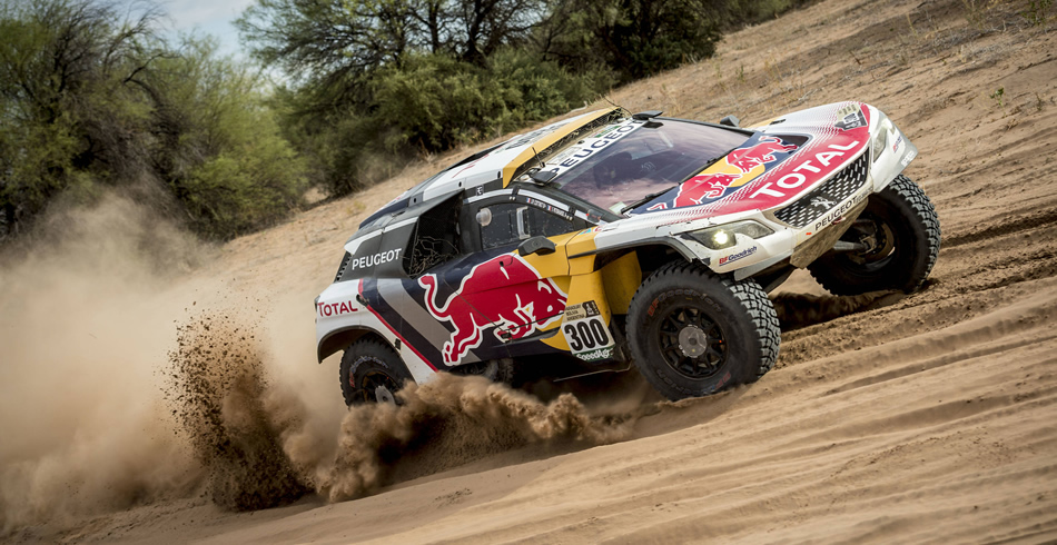 Triplete Peugeot en el Dakar 2017